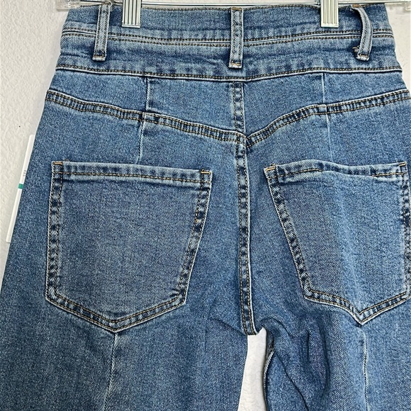 Sam Edelman Women’s Size 24 Stovepipe Jeans Tapered Leg NWT $119 Slim Denim - Picture 5 of 14